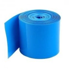 Susitraukianti termo PVC plėvelė 110mm diametras - mėlynos spalvos